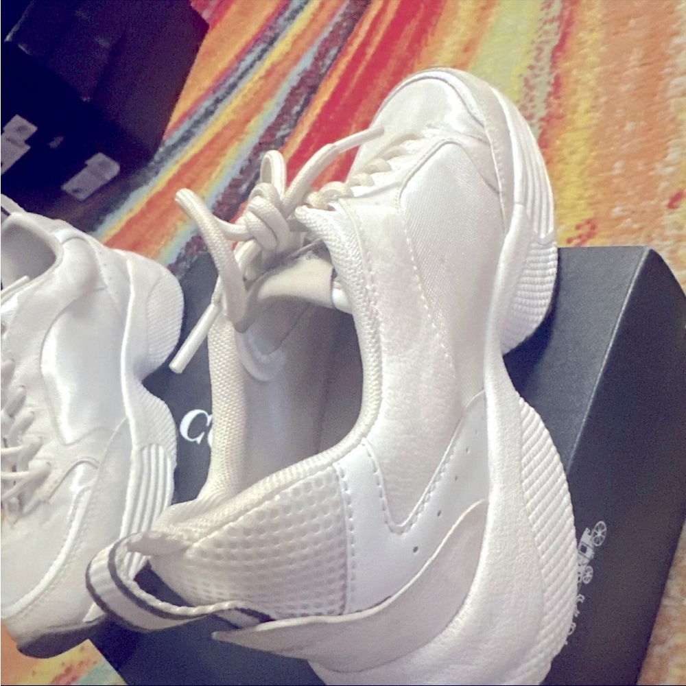 COACH signature tennis shoe.  Worn very few times.